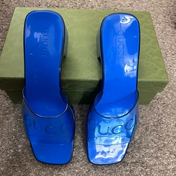 Gucci authentic Jelly slides - Picture 3 of 4